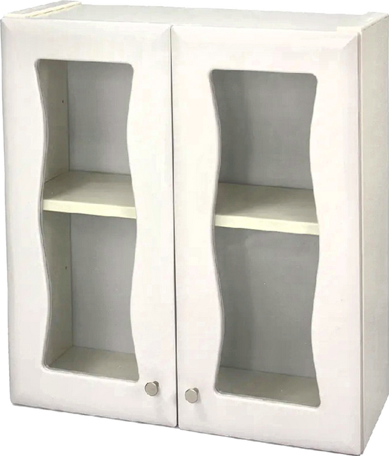 Toppuror 泰浦樂 海灣塑鋼防水浴吊櫃加大款, 2層, 白色