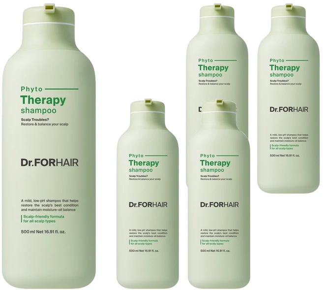 닥터포헤어 피토테라피 샴푸, 500ml, 5개 - 쿠팡