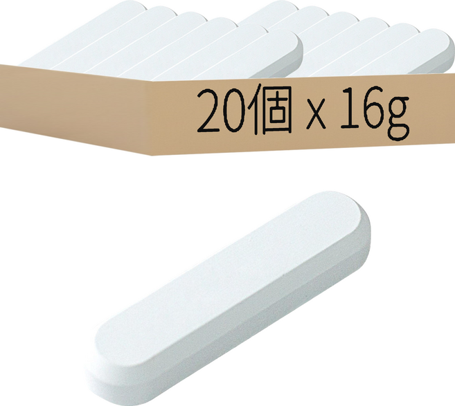 BangJiaShi 幫家適 珪藻土乾燥條 除濕吸濕 防潮 乾燥棒, 20個, 16g