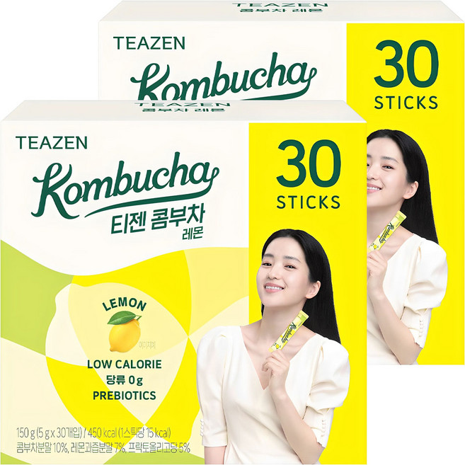 티젠 콤부차 레몬, 5g, 30개입, 2개