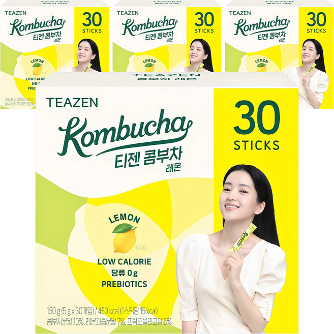 티젠 콤부차 레몬, 5g, 30개입, 4개
