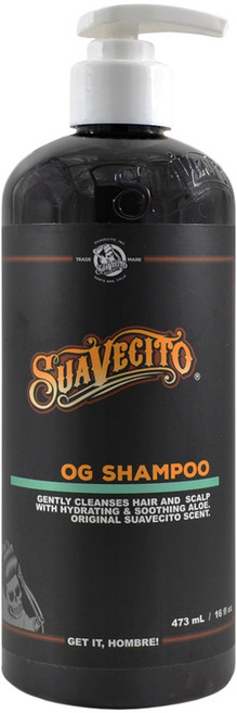 SUAVECITO 骷髏頭 OG Shampoo 無硫酸鹽古龍洗髮精, 473ml, 1瓶