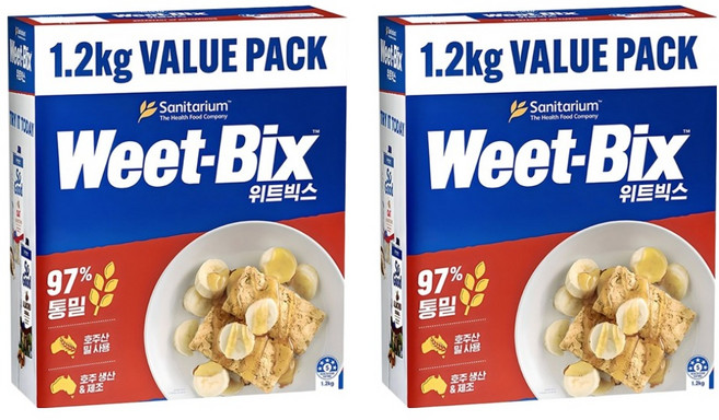 위트빅스 오리지날 시리얼, 1.2kg, 2개