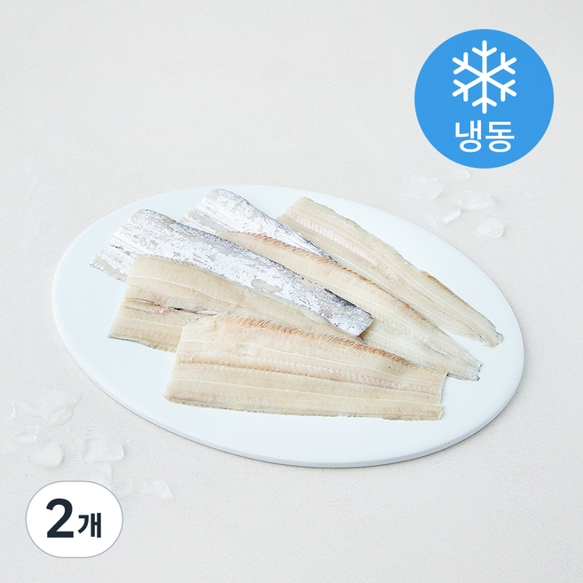 프리미어 손질 우리바다에서 어획한 갈치살 (냉동), 2개, 400g