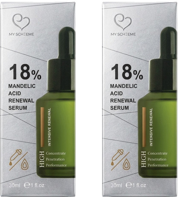 MY SCHEMING 我的心機 18%杏仁酸淨透煥膚精華, 30ml, 2件