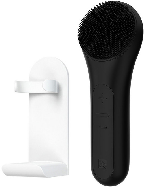 멜리언스 실리콘 브러시 진동클렌저, ML-31, 리얼블랙