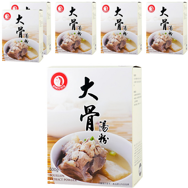 飛馬 大骨湯粉, 600g, 6盒