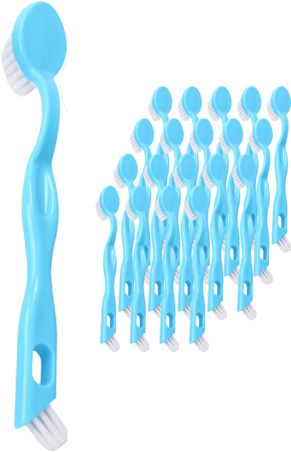 리버그린 핸디 세척솔, 블루, 20개