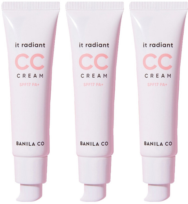 바닐라코 잇 래디언트 씨씨 크림 SPF17 PA+, 3개, 30ml