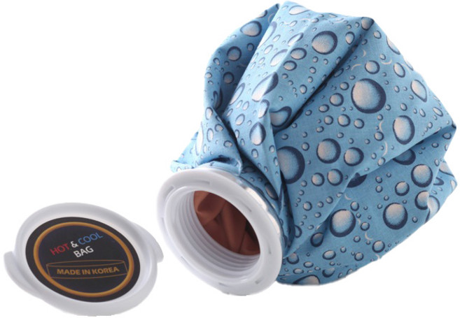 냉온찜질 주머니 블루 소, 1개