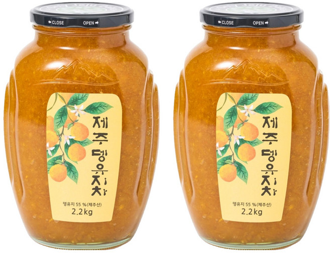 다하 제주 뎅유지차, 2.2kg, 2개