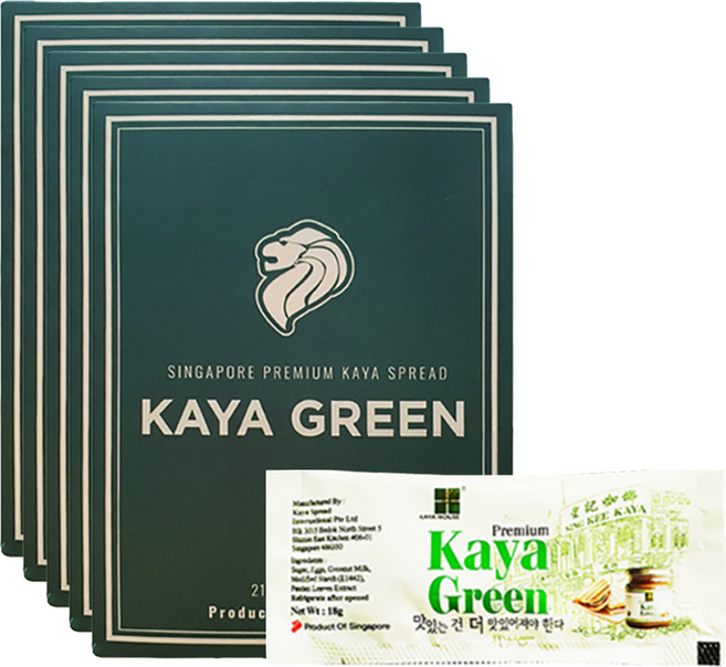 KAYA HOUSE 咖椰 香蘭咖椰醬, 216g, 5盒