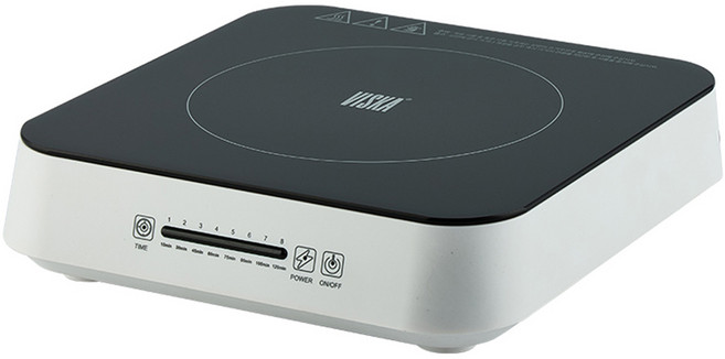 비스카 세라믹 글라스 사각 온도조절 하이라이트 레인지 1구, 프리스탠딩, VK-H250JV