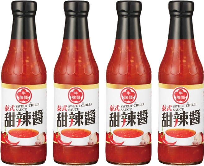 牛頭牌 泰式甜辣醬, 345g, 4瓶