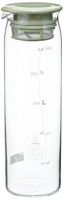 HARIO 好璃奧 綠苗冷泡壺, 透明色, 1L, 1個