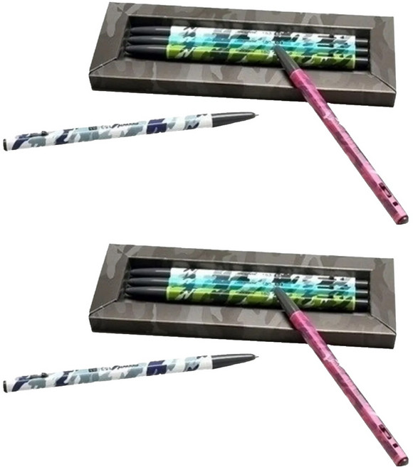 monAmi 153野戰系列 原子筆 0.5mm, 軍綠色, 20支