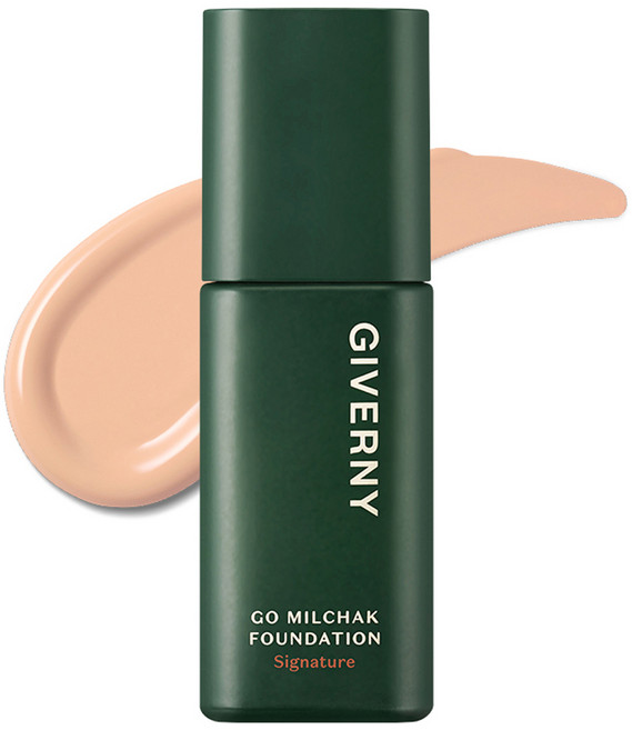 지베르니 고밀착 시그니처 파운데이션 30ml, 1개, 21호 라이트 베이지