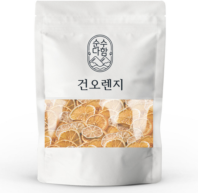 순수다함 건오렌지 슬라이스 오렌지차, 50g, 1개입, 1개
