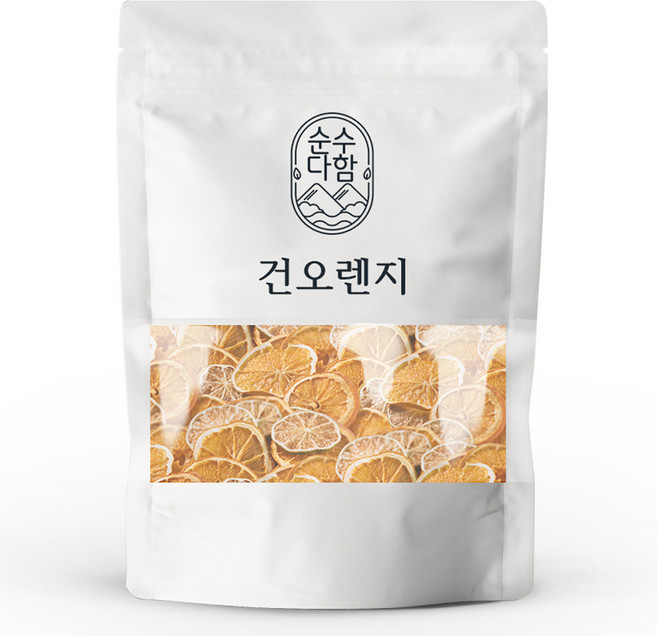 순수다함 건오렌지 슬라이스 오렌지차, 100g, 1개입, 1개