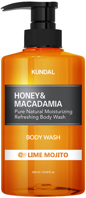 쿤달 퓨어 바디워시 라임모히또향, 500ml, 1개