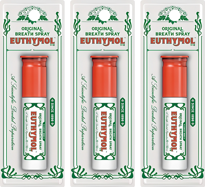 유시몰 브레스 구강 스프레이, 10ml, 3개