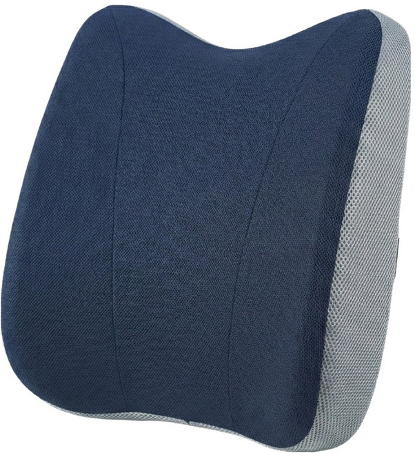 아라홈 코어백 허리쿠션, 네이비