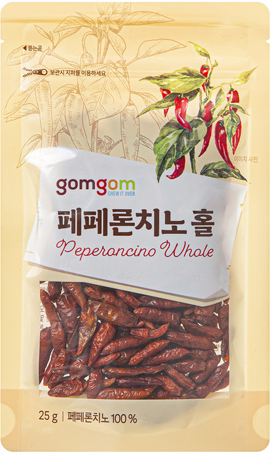 곰곰 페페론치노 홀, 25g, 1개