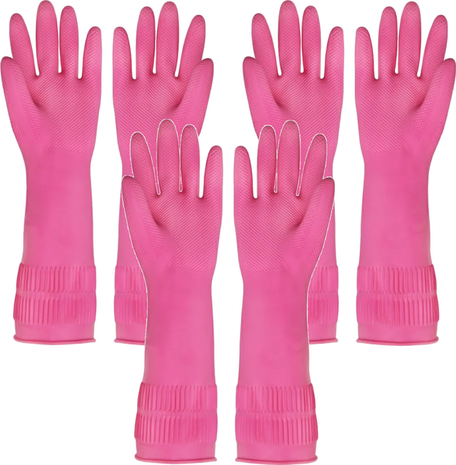 OP 3D止滑手套, 粉紅色, M(36 x 9cm), 3雙
