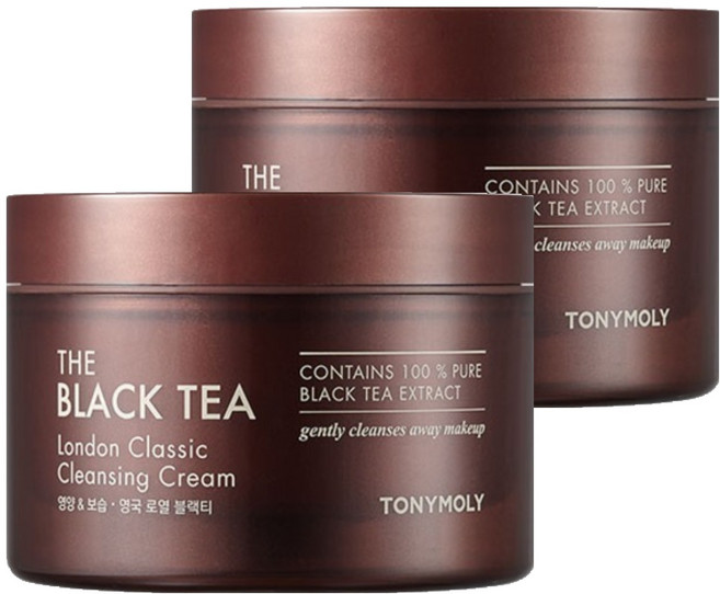 토니모리 더 블랙티 런던 클래식 클렌징 크림, 2개, 200ml