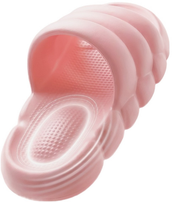 쟈니베어 뚱카롱 무중력 에어 슬리퍼, Pink, 1개