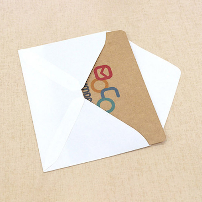 마음담아 무지 크라프트 엽서, 100장