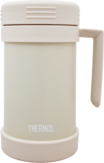 THERMOS 膳魔師 辦公室杯, 典雅白, 490ml, 1個