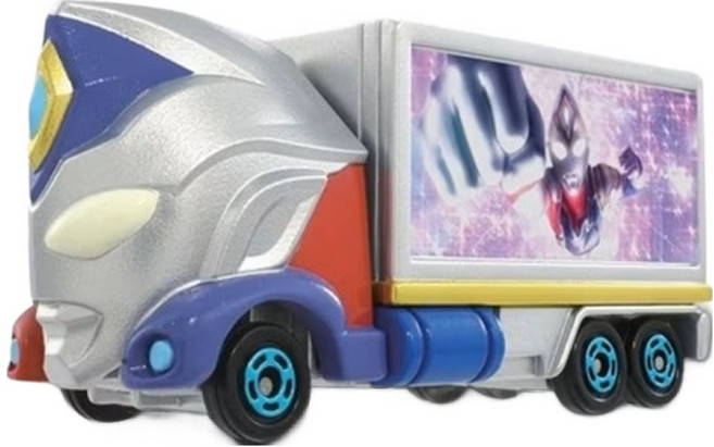 TOMICA 亞洲限定 超人力霸王系列 德卡 UTC-08, 藍色 + 白色 + 紅色, 1個