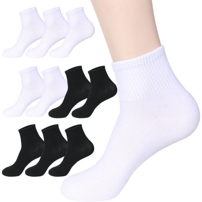 두발로 남성용 스포츠 커버 밴딩 양말 10켤레