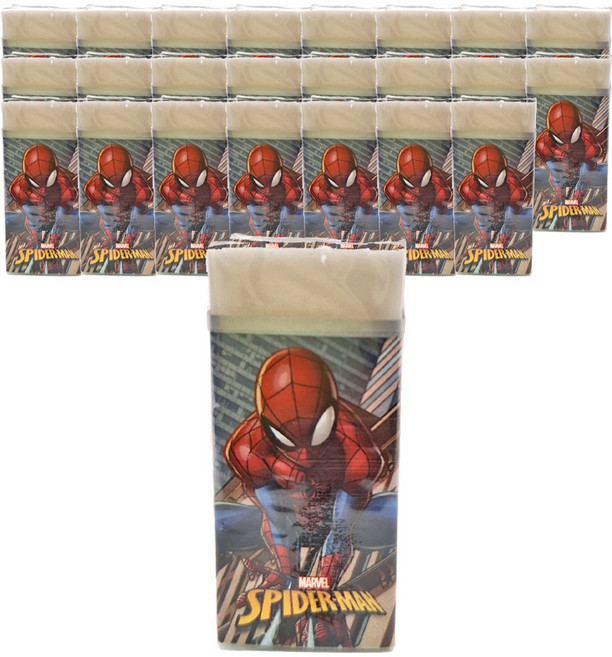 MARVEL 漫威 SPIDER-MAN 蜘蛛人 製圖橡擦 MPER20-1, 灰色, 24個