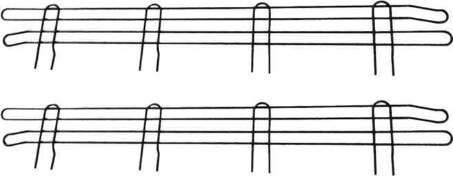 KI WISH 居家生活 井字圍籬, 黑色, 2組