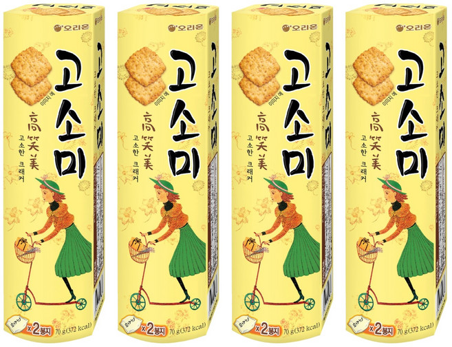 오리온 고소미, 70g, 4개