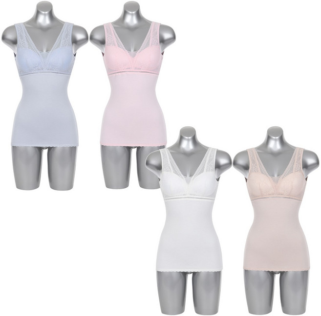 이너발란스 여성 인견 레이스 란쥬 브라탑 팬티 8종 세트