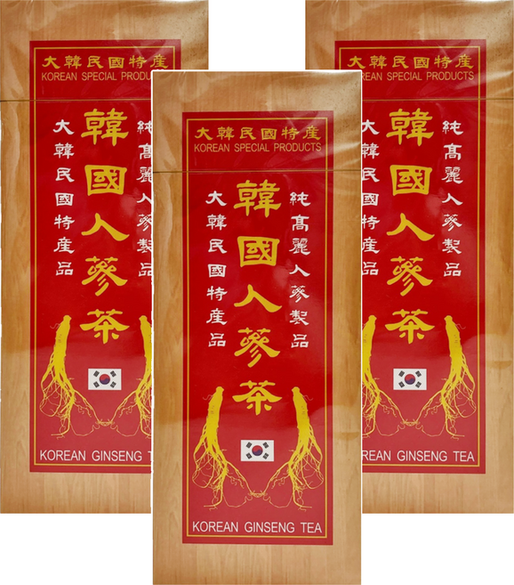 韓國人蔘茶, 5g, 30包, 3盒