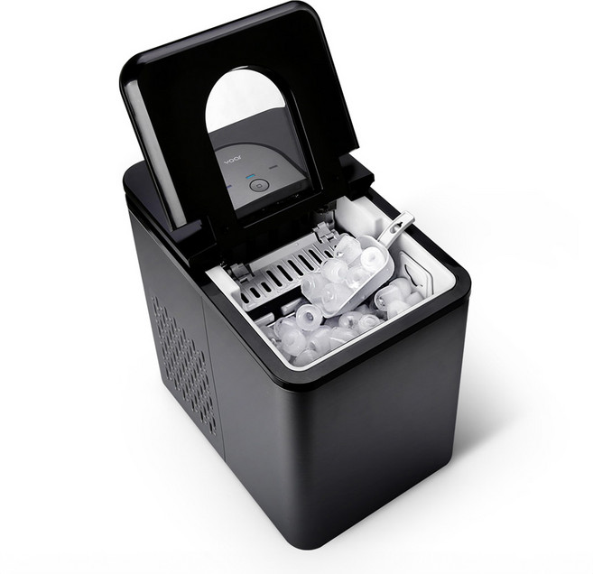 보아르 에이블나인 제빙기 미니 휴대용 캠핑 소형 아이스메이커 가정용 얼음 자동세척, VO-KE001(블랙)