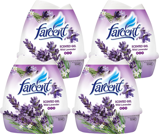 farcent 花仙子 花語香膏, 薰衣草, 200g, 4個