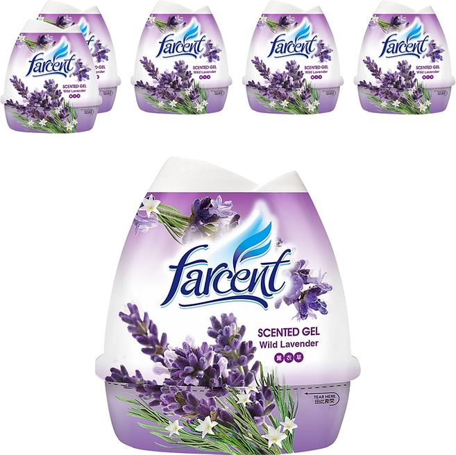 farcent 花仙子 花語香膏, 薰衣草, 200g, 6個