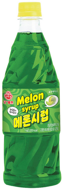 오뚜기 메론시럽, 1kg, 1개