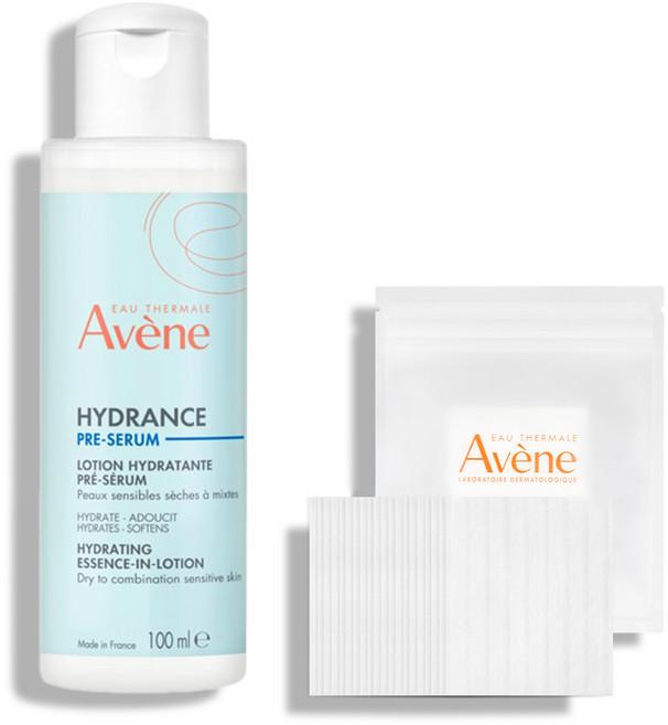 아벤느 이드랑스 에센스 인 로션 100ml + 아쿠아 크림 인 젤 2ml 세트, 1개