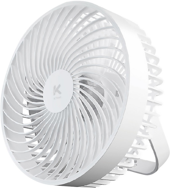 KTnet 廣鐸 TYPEC直插供電立掛小夜燈風扇 F100 6吋 16.6 x 8cm 250g, 白色