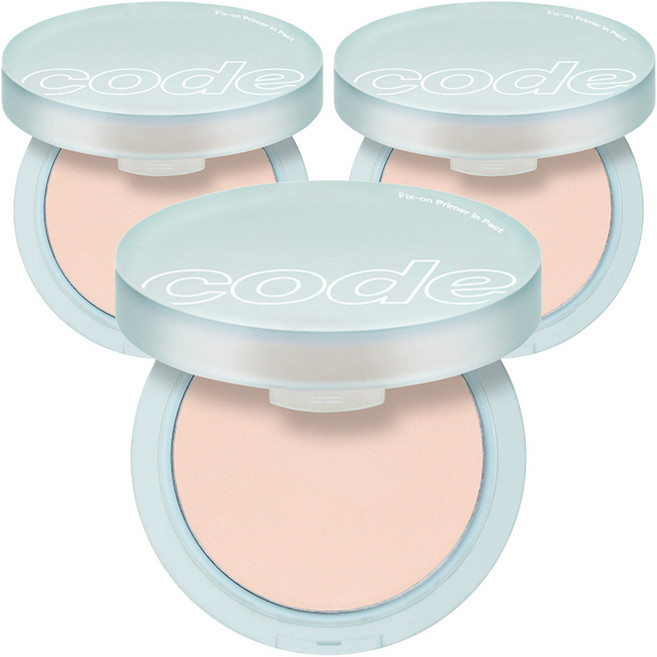 코드글로컬러 픽스온 프라이머 인 팩트 11g, 21호 아이보리, 3개