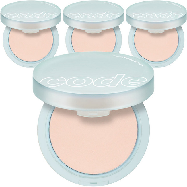 코드글로컬러 픽스온 프라이머 인 팩트 11g, 21호 아이보리, 4개