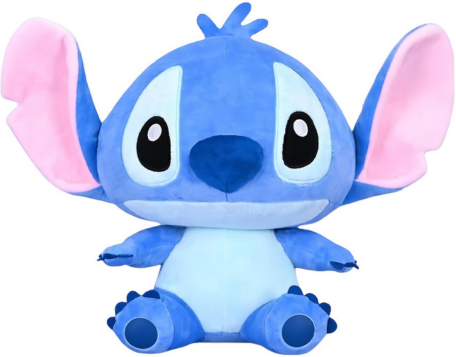 KHTOY Q版坐姿史迪奇 9吋, 藍色, 1個, 21.5cm