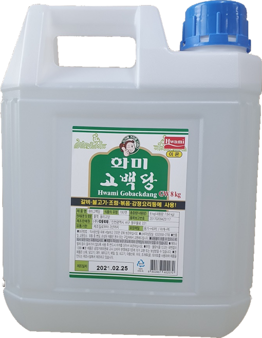 화미 고백당 이온물엿, 8kg, 1개