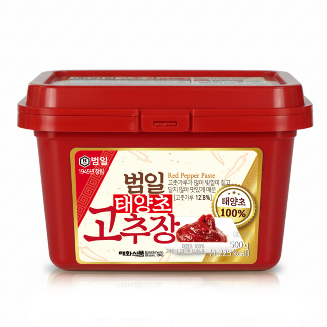 범일 태양초 고추장, 500g, 1개